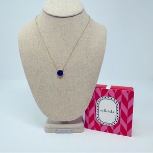 Stella & Dot Maya Pendant - Lapis